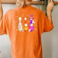 Cute Bowling Pin Halloween Spooky Costume Women's Oversized Comfort T-shirt Back Print Yam