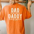 Dad In The Streets Daddy In The Sheets Sarcastic Dad Women's Oversized Comfort T-shirt Back Print Yam