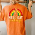 Field Day Vibes School Game Day Student Teacher 2022 Women's Oversized Comfort T-Shirt Back Print Yam
