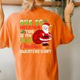 Due To Inflation This Is My Ugly Christmas Sweaters Women's Oversized Comfort T-shirt Back Print Yam