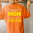 Senior Mom Class Of 2024 I'm Not Crying You're Crying Women's Oversized Comfort T-shirt Back Print Yam