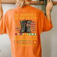 In Memory Of The 58479 Brothers And Sisters Vietnam Veteran Women's Oversized Comfort T-shirt Back Print Yam