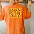 Milestone 60Th Birthday Novelty Idea Floral Women's Oversized Comfort T-Shirt Back Print Yam