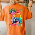 Hispanic Heritage Month Hispanic Girls Inspired Women's Oversized Comfort T-shirt Back Print Yam