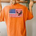 Patriotic Eagle 4Th Of July Usa American Flag Men Women Kids Women's Oversized Graphic Back Print Comfort T-shirt Yam
