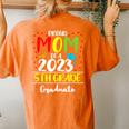 Proud Mom Of A 2023 5Th Grade Graduate Graduation Women's Oversized Comfort T-Shirt Back Print Yam