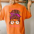 Rodeo Grandma Cowgirl Grandmother Horse Rider Rancher Women Women's Oversized Comfort T-Shirt Back Print Yam