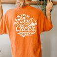 Senior Cheer Mom 2024 Class Of 2024 Graduation Women's Oversized Comfort T-shirt Back Print Yam
