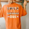 Uncle Of The Birthday Girl Cow Matching Cowgirl Women's Oversized Comfort T-Shirt Back Print Yam