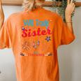 Will Trade Sister For Firecrackers Funny Fireworks 4Th July Women's Oversized Graphic Back Print Comfort T-shirt Yam