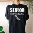 2024 Senior Cross Country Mom Class Of 2024 Parent Helper Women's Oversized Comfort T-shirt Back Print Black