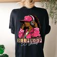 50 Years Of Hip Hop 50Th Anniversary Hip Hop For Women's Oversized Comfort T-shirt Back Print Black
