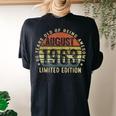 60 Years Old Made In 1963 Vintage August 1963 60Th Birthday Women's Oversized Comfort T-shirt Back Print Black