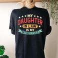 My Daughter In Law Is My Favorite Child Daughter Women's Oversized Comfort T-Shirt Back Print Black