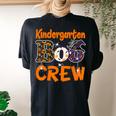 Kindergarten Boo Crew Teacher Student Halloween Costume 2023 Women's Oversized Comfort T-shirt Back Print Black