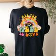 You Need Is Love Rainbow International Day Of Peace 60S 70S Women's Oversized Comfort T-shirt Back Print Black