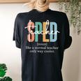 Special Education Sped Teacher Definition For Women & Men Women's Oversized Comfort T-shirt Back Print Black