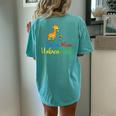 Autism Mom Unbreakable Autism Awareness Be Kind Women's Oversized Comfort T-Shirt Back Print Chalky Mint