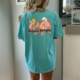 Cosmic Space Desert Cowgirl Women's Oversized Comfort T-Shirt Back Print Chalky Mint