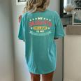 My Daughter In Law Is My Favorite Child Daughter Women's Oversized Comfort T-Shirt Back Print Chalky Mint