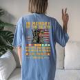 In Memory Of The 58479 Brothers And Sisters Vietnam Veteran Women's Oversized Comfort T-shirt Back Print Blue Jean