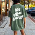 Libra For Big Libra Energy Zodiac Sign Women's Oversized Comfort T-shirt Back Print Moss