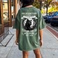 Witch Salem Home For Wayward Black Cats 1692 Halloween Women's Oversized Comfort T-shirt Back Print Moss