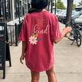 Be Kind Choose Kindness Antibullying Message Women's Oversized Comfort T-Shirt Back Print Crimson