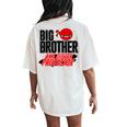 Cool Big Brother Aka Sister Protector Women's Oversized Comfort T-Shirt Back Print Ivory