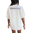 Doppler Shift Physics Teacher For Science Nerd Geek Women's Oversized Comfort T-Shirt Back Print Ivory