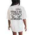 Schools Out Forever Teacher Student Last Day Of School Women's Oversized Comfort T-Shirt Back Print Ivory