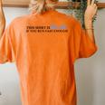 Doppler Shift Physics Teacher For Science Nerd Geek Women's Oversized Comfort T-Shirt Back Print Yam