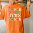 Feliz Navi Dad Navidad Christmas Ugly Sweater Father Women's Oversized Comfort T-Shirt Back Print Yam