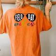 Field Day Vibes 2022 Last Day Of School Field Day Teacher Women's Oversized Comfort T-Shirt Back Print Yam