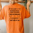 Math Saying 99 Problems Mathematical Logic Teacher Women's Oversized Comfort T-Shirt Back Print Yam