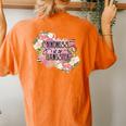 Kindness Is So Gangster Be Kind Inspirational Motivation Women's Oversized Comfort T-Shirt Back Print Yam