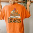 I Read Banned Books Womens Women's Oversized Comfort T-Shirt Back Print Yam