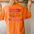 Sister Of The Berry Sweet Birthday Sweet Strawberry Women's Oversized Comfort T-Shirt Back Print Yam