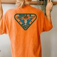 Triple R Ranch Western Cowboy Cowgirl Women's Oversized Comfort T-Shirt Back Print Yam