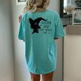 1692 They Missed One Women's Oversized Comfort T-Shirt Back Print Chalky Mint