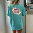 Kindness Is So Gangster Be Kind Inspirational Motivation Women's Oversized Comfort T-Shirt Back Print Chalky Mint