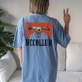 Howdy Mccollum Western Mccollum Punchy Cowboy Cowgirl Style Women's Oversized Comfort T-Shirt Back Print Moss