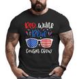 Red White & Blue Cousin Crew 4Th Of July Kids Usa Usa Funny Gifts Big and Tall Men Graphic T-shirt