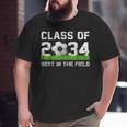 Soccer Class Of 2034 2 To 4Yr Old - Best In The Field Soccer Funny Gifts Big and Tall Men Graphic T-shirt