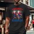 4Th Of July George Washington Griddy George Griddin Dancing Dancing Funny Gifts Big and Tall Men Graphic T-shirt