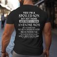 Freaking Awesome Mom She Was Born In May Gifts For Mom Funny Gifts Big and Tall Men Back Print T-shirt
