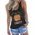 Chatty Pumkin Spice Fall Matching For Family Women Flowy Tank
