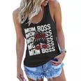 Mom Boss Mommy Wife Family Mom Life Mothers Day Gifts For Mom Funny Gifts Women Flowy Tank