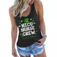 Nicu Nurse Crew Leprechaun Hat Happy St Patrick's Day Women Flowy Tank
