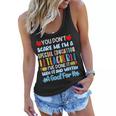 You Dont Scare Me Im A Special Education Teacher Funny Teacher Gifts Women Flowy Tank